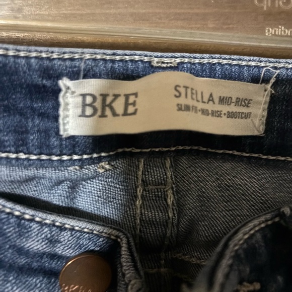 BKE Women's Boot Cut Jeans - Classic Blue - Picture 3 of 5